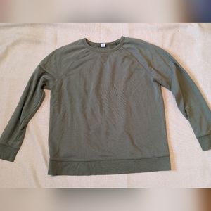 3/$10 SALE - Old Navy - Sweat Shirt - Green - Size L